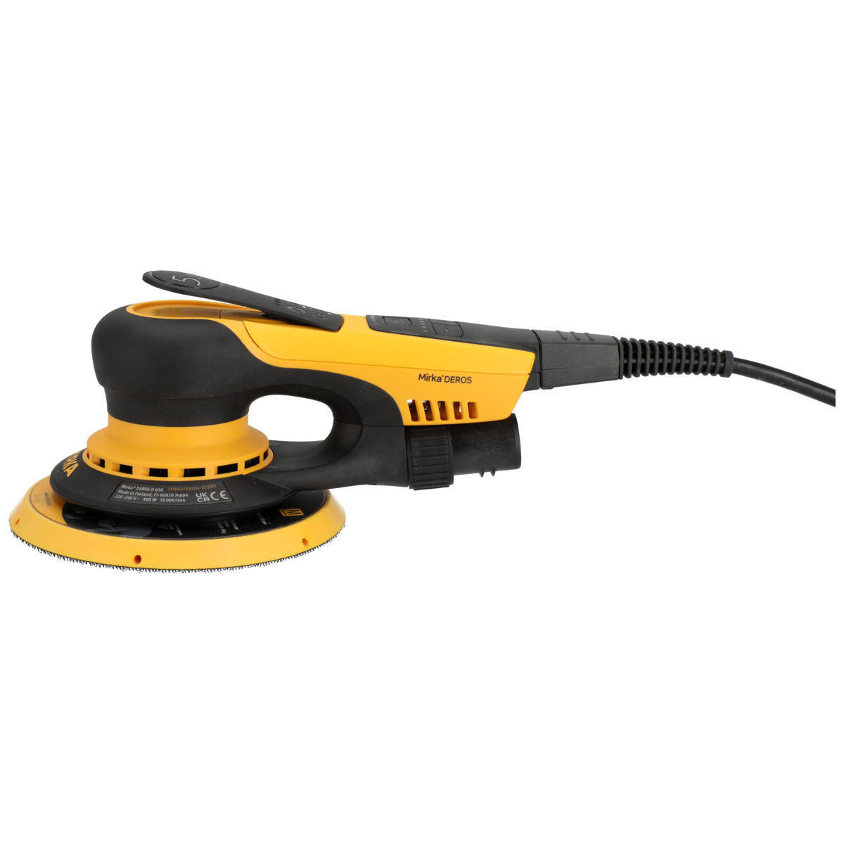 Mirka DEROS II 650 EU Ø 150 mm, orbit 5.0 mm w/o Bluetooth